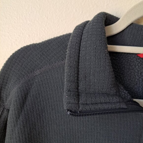 The North Face Mens Quarter Zip Gray Jacket Size - Picture 7 of 7